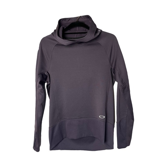 Oakley | Deep Plum Softshell Fleece Hoodie, Medium - Picture 1 of 6